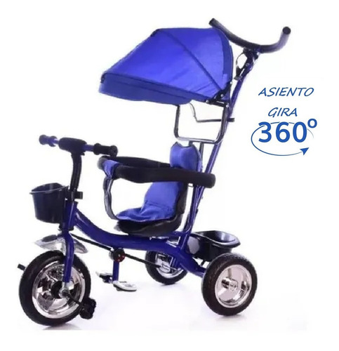 Triciclo Tzt90 Infantil Manija Gira 360 Babymovil Oferta