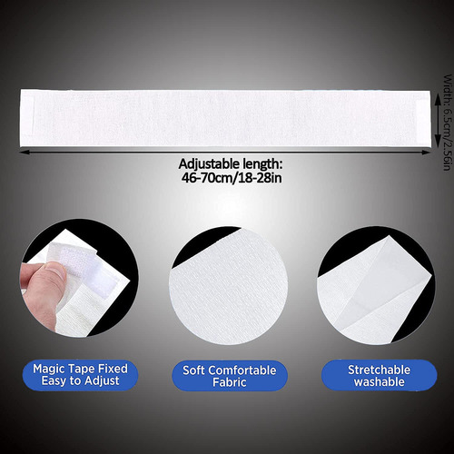 Banda De Cabeza Desechable Para Tratamiento Facial, 100 Pzs.