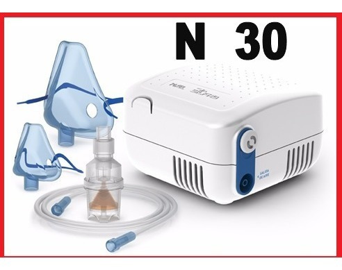 Nebulizador A Pistón  Silfab N 30 C/aspirador Nasal Niños.