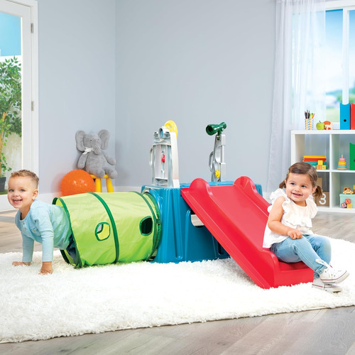 Little Tikes Easy Store Slide & Explore, Juego De Escaleras
