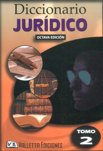 Diccionario Jurídico. Tomo 2, De Laura Valletta. Editorial Distrididactika, Tapa Blanda, Edición 2014 En Español