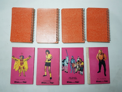 Imagen 3 de 10 de Titanes En El Ring Antiguo Banderín + Libretas Mag 58272
