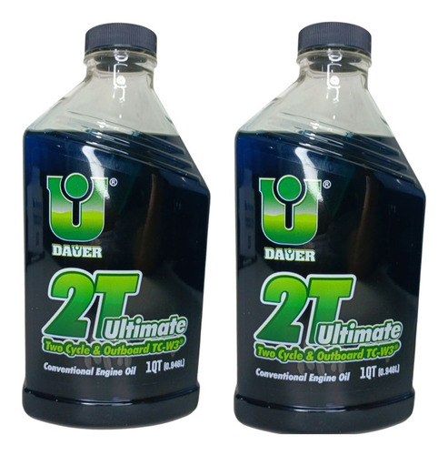 Aceite Fuera De Borda 2t Ultimate Tc-w3 Dauer 946ml