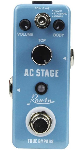 Pedal De Efecto Rowin Ac-stage Lef-320