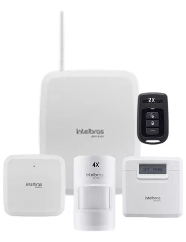 Kit de Alarme Intelbras WiFi AMT 8000 WiFi Monitorada