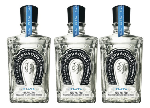 Tequila Herradura Plata 700ml ( 3 Pack )