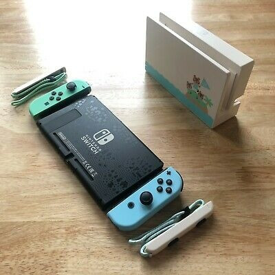 Imagen 4 de 4 de Animal Crossing Nintendo Switch 32gb Console Bundle