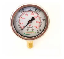 Comprar Kit 5 Manômetros Diam.63mm(2.1\u002F2)escala 0-25 Kgf\u002Fcm2x 350psi