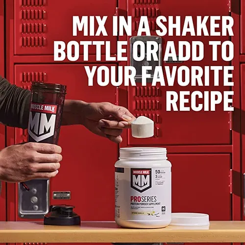 Muscle Milk Pro Series Suplemento De Protena En Polvo, Choco
