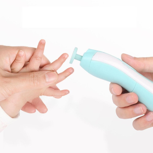 Set De Manicura Automática Para Bebé Recién Nacido Rosado