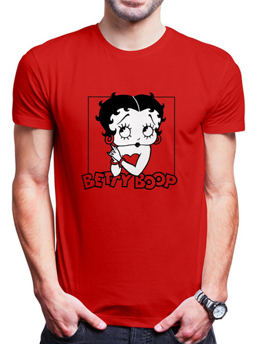 Polo Varon Betty Boop Cuadro (d1239 Boleto.store)