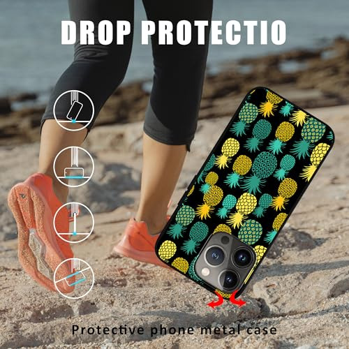 Funda Para iPhone 15 Pro Max Summer Tropical Colorful Pineap