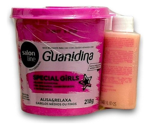 Guanidina Special Girls Relaxer Salon Line 218g