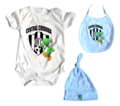 Ajuar Ropa Bebe X3 Prendas  Central Cordoba De Santiago