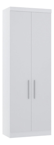 Guarda Roupa Modulado 79cm 2 Portas Alpes Luciane Móveis Cor Branco