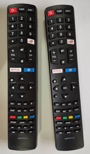 Control Remoto Tv Daewoo Smart Tv Led  Modelo L32s7800tn