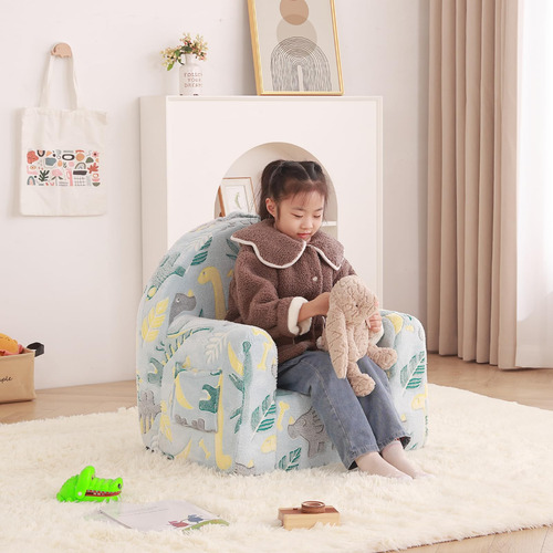 Welnow Sofá Para Niños Pequeños Sofá De Respaldo Alto Para