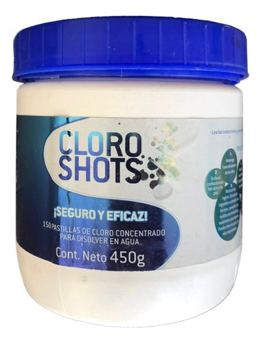 Pastillas De Cloro Concentrado, 150 Pastillas, Cloro Shots