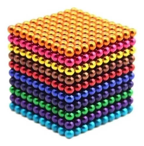 Un Juego De Perlas Magnéticas Multicolores De 3 Mm, 1000 Pie
