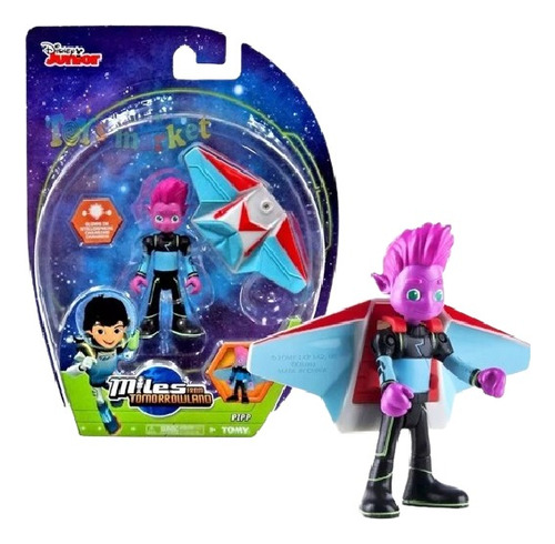 Miles De Mañana Miles Galactic Figura Pvc Disney Tomy