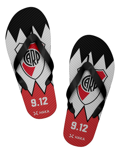 Ojotas Con Tiras De River Plate 