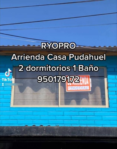 Arriendo Casa Pudahuel Sur