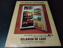 Comprar (pb474) Publicidad Clipping Heladeras Eslabon De Lujo * 1980
