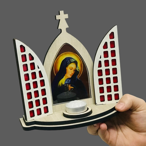 Capela Oratório Nossa Senhora Das Dores Com Porta Vela