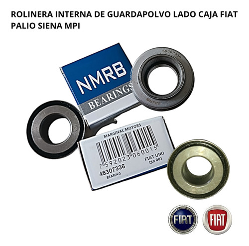 Rolinera Interna Guardapolvo Lado Caja Fiat Palio Siena 23mm