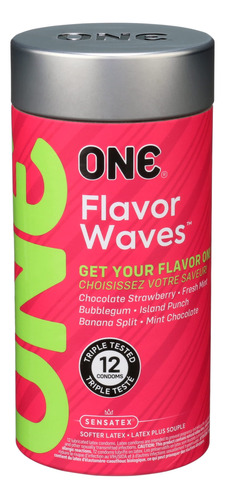 One Condones Flavorwaves | Preservativos De Sabores Surtidos