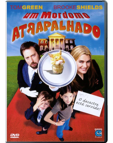 Dvd Um Mordomo Atrapalhado Comédia Com Brooke Shields