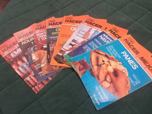 8 Revistas (1980) Como Hacer Mejor) Vintage (Usado)