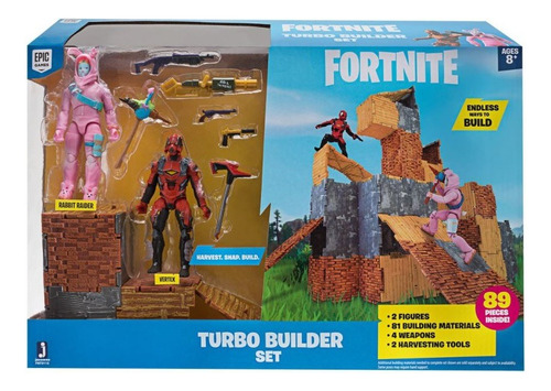 Set Fortnite Builder Con Figura Rabbit Raider Y Vertex