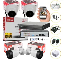 Comprar Cámaras De Seguridad Kit Cctv 1080p Dahua Dvr 4ch + 4cámaras