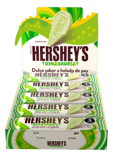 Hershey's Barra Sabor Helado Pay De Limón 20g 10 Piezas