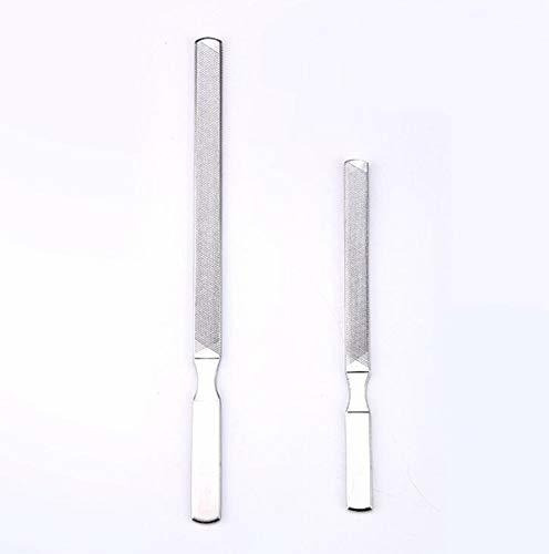 Limas De Uñas Woiwo 2pcs Stainless Steel Four-sided Nail Fil