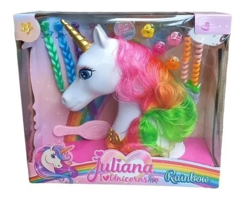 Juliana Love Unicorns Unicornio Peinados Rainbow