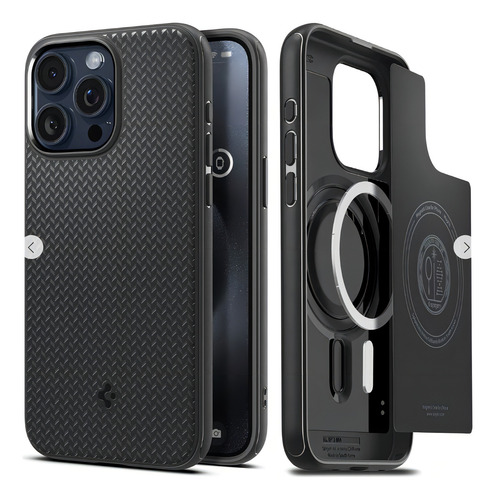 Capa Spigen Para iPhone 15 Pro De 6.1 Mag Armor (magfit)