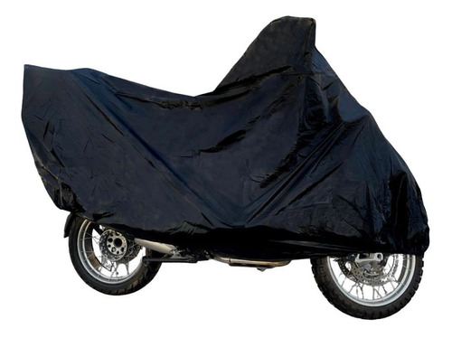 Carpa Funda Cobertor De Moto Impermeable Premium Negro