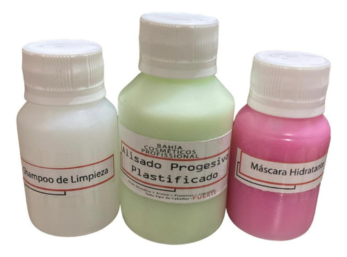 Kit Progresivo Plastificado 100ml Bahía Profissional