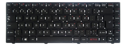 Teclado Para Notebook Positivo Motion C4500a Abnt2