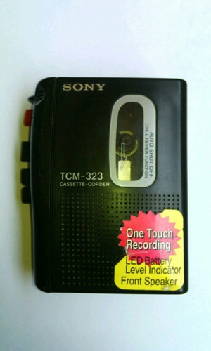 Walkman Sony Cassette Tcm-33 Operativo 
