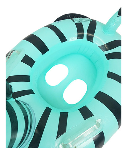 Asiento Inflable Para Niños Flotador, Juguete De Alberca Color Verde