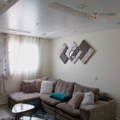 Imagem 4 de 30 de Cobertura Com 2 Dormitórios À Venda, 53 M² Por R$ 500.000 - Vila Alzira - Santo André/sp - Co1127