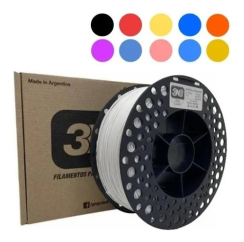 Filamentos Pla 3n3 1kg 1.75mm Colores