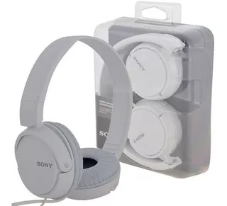 Audífono Sony Zx-110ap Con Micro Color - Blanco