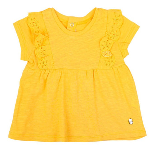 Vestido Craft Amarillo Ficcus