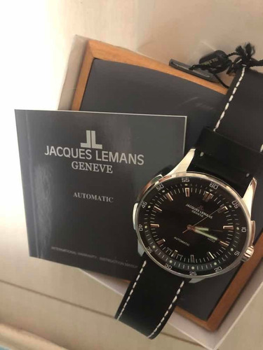 Relógio Jacques Lemans Suíço - Gu229a - Automático - 50mm