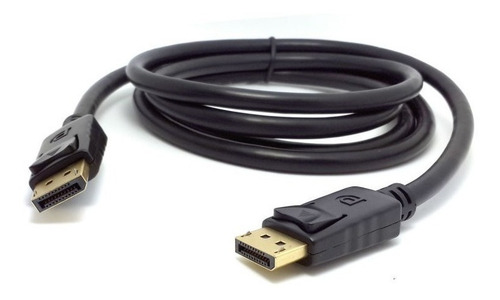 Cable Display Port Dp Plug Macho - Plug Macho 1.8 Mts