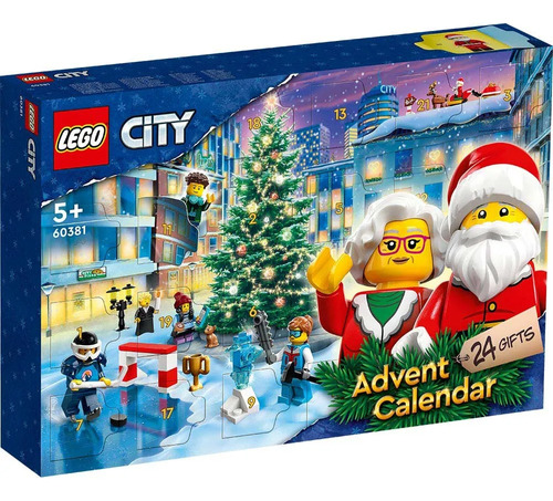 Lego City (60381) Calendario De Adviento Lego® 2023 Cantidad De Piezas 258